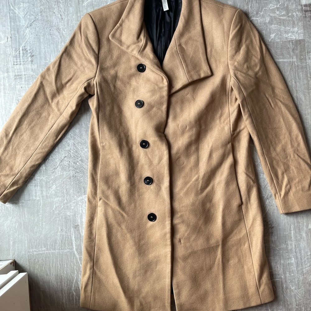 Zara men’s Tan Coat